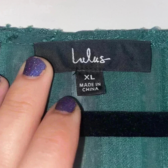 Lulu’s Women’s XL Long Sleeve Top - Picture 2 of 6